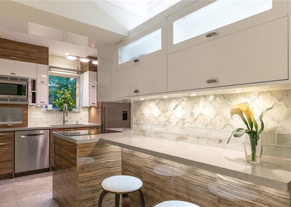 The Scallop-Tile Kitchen